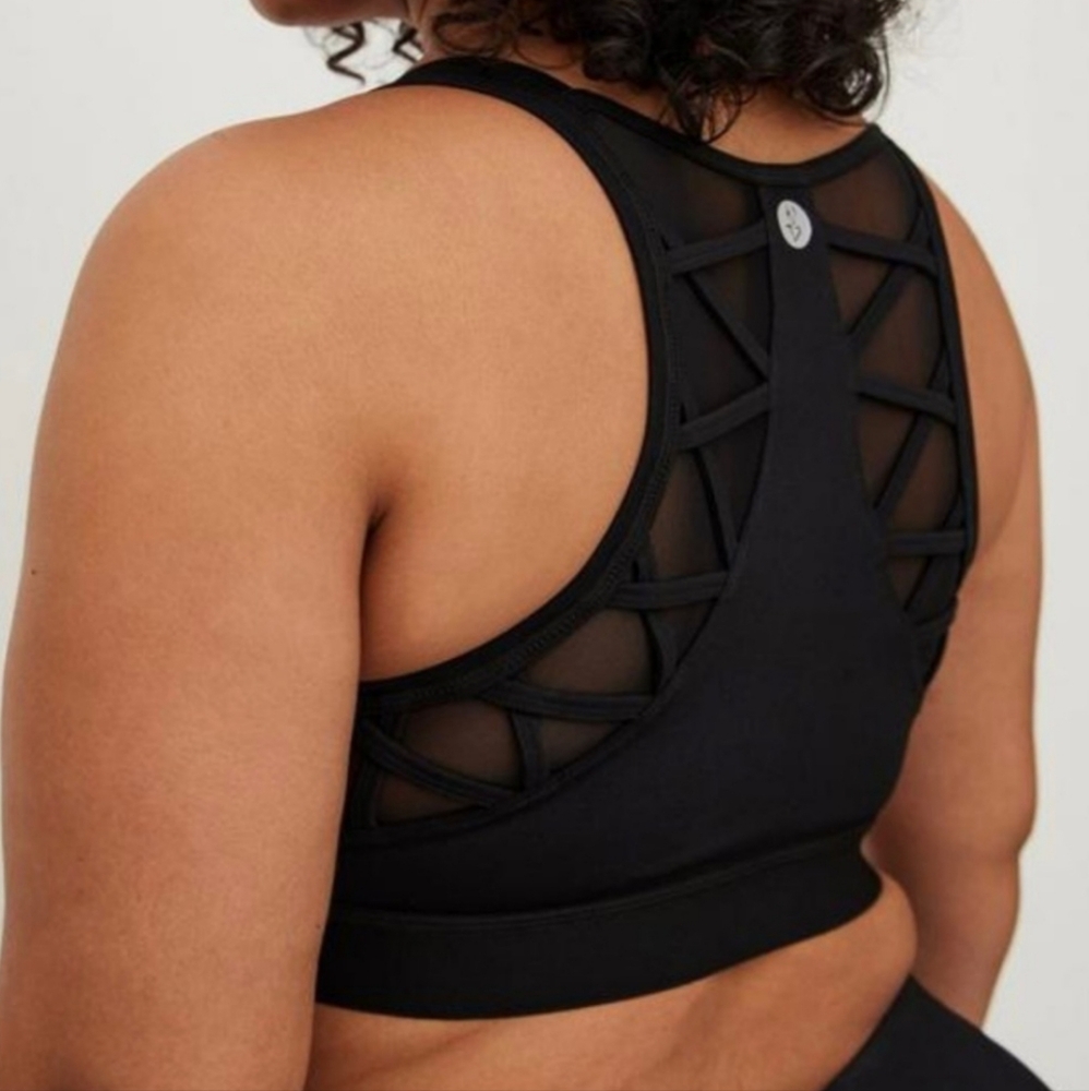 TORRID Womens Active Wicking Mesh Sports Bra Size 00